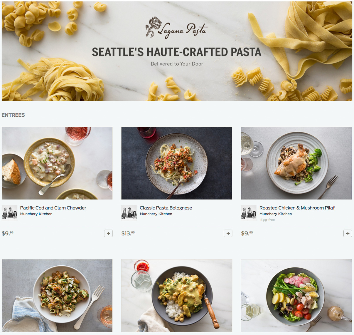 Commercial Food Photographer in Seattle for Munchery